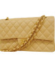 Chanel Double flap Beige Bag