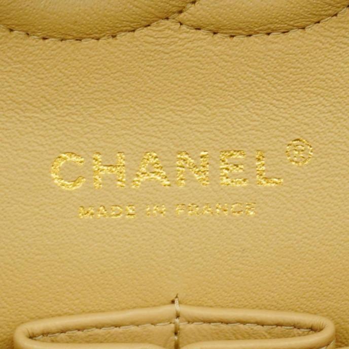 Chanel Double flap Beige Bag