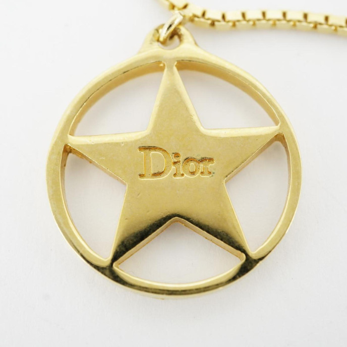 Dior Gold Plated Necklace