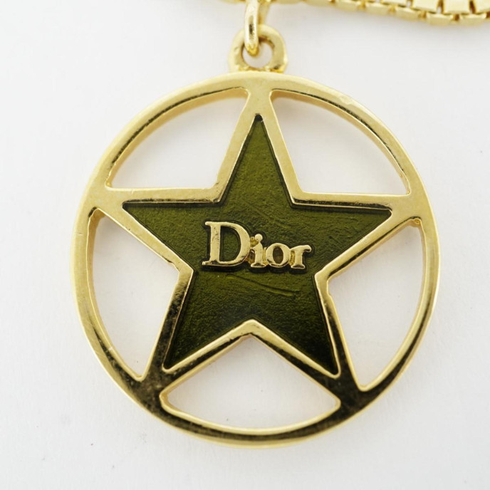 Dior Gold Plated Necklace