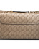 Gucci Bronze Guccissima Leather Emily Shoulder Bag