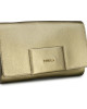 Furla Gold Leather Crossbody Bag