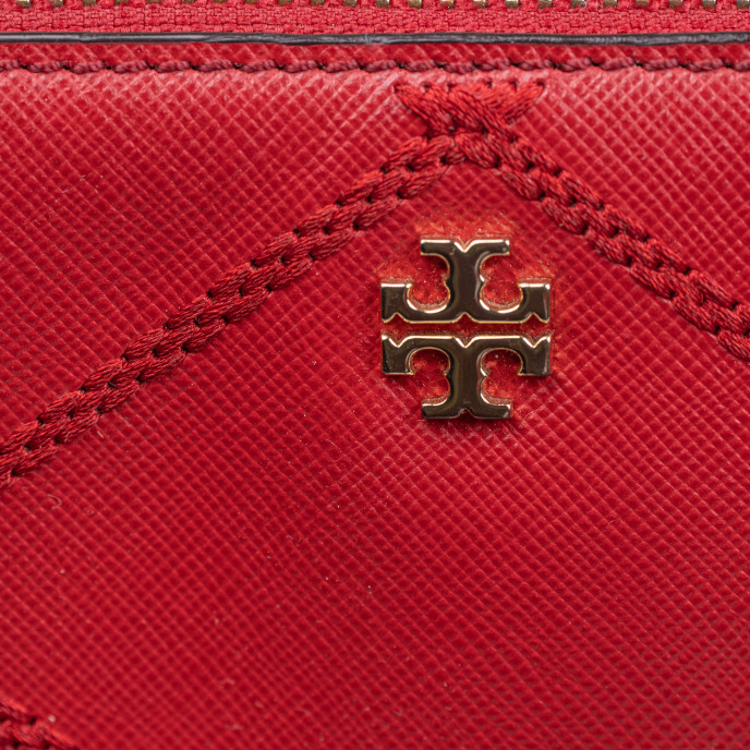 Tory Burch Red Leather Satchel