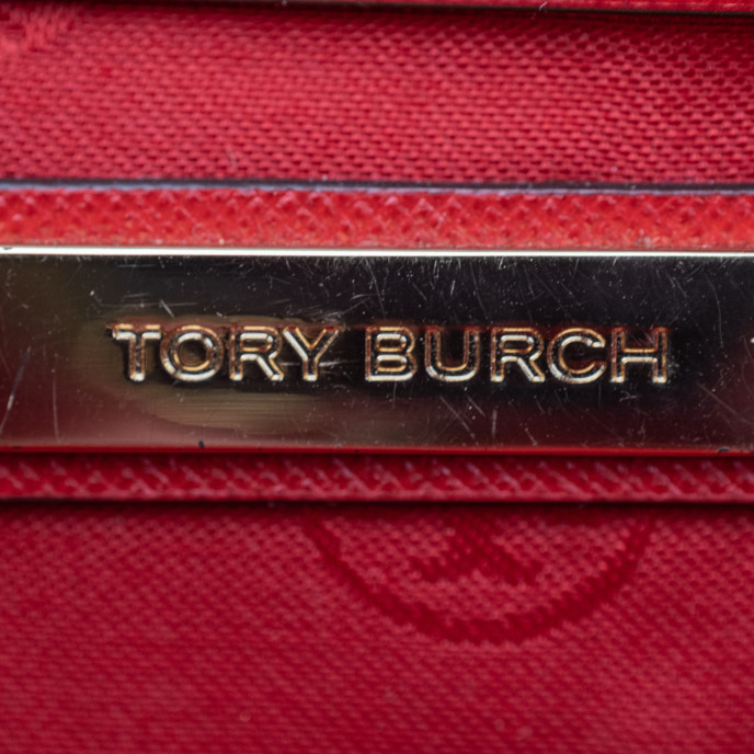 Tory Burch Red Leather Satchel