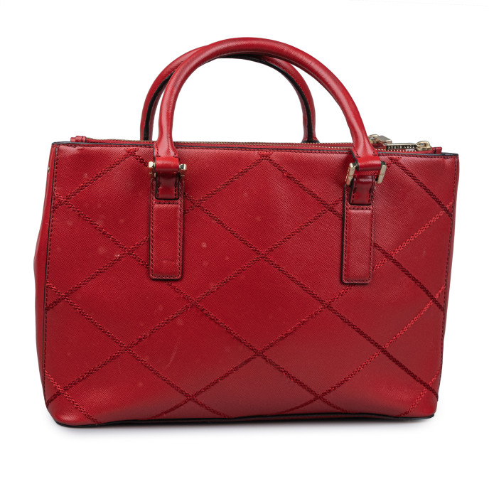 Tory Burch Red Leather Satchel