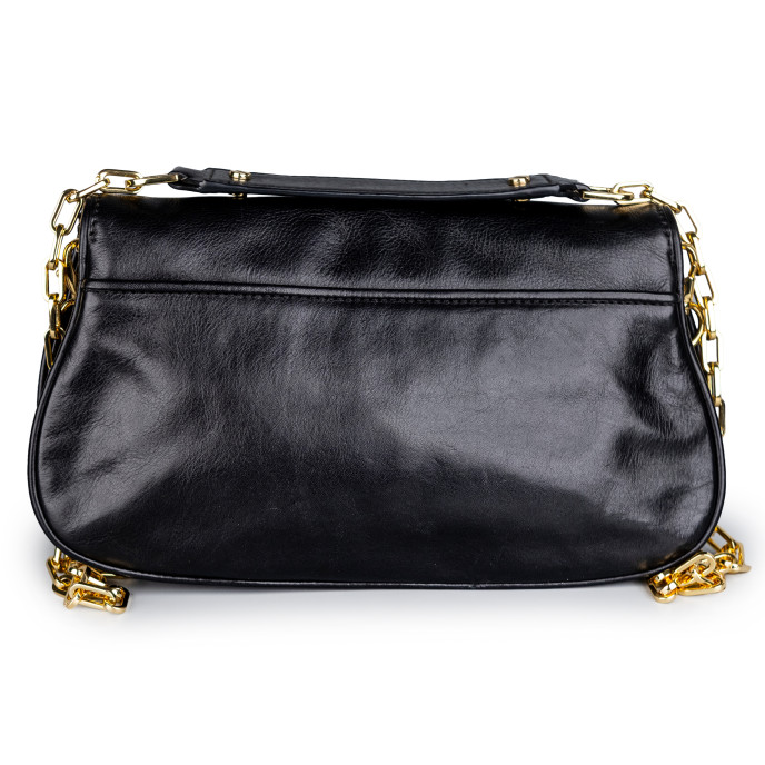 Tory Burch Black Leather Crossbody Bag