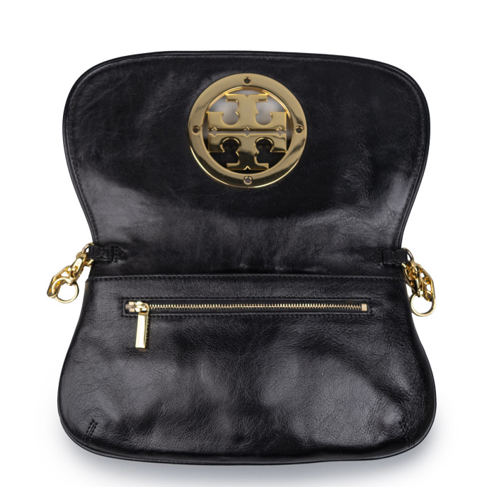 Tory Burch Black Leather Crossbody Bag