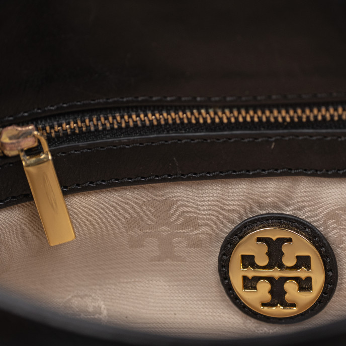 Tory Burch Black Leather Crossbody Bag