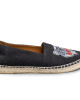 Kenzo Black Canvas Espadrilles Size 37