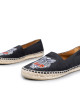 Kenzo Black Canvas Espadrilles Size 37