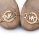 Michael by Michael Kors Beige Leather Ballet Flats Size 39