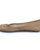 Michael by Michael Kors Beige Leather Ballet Flats Size 39