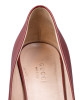 Gucci Maroon Leather Horsebit Pumps Size 36.5