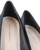 Sophia Webster Black Satin Embellished Pumps Size 38.5