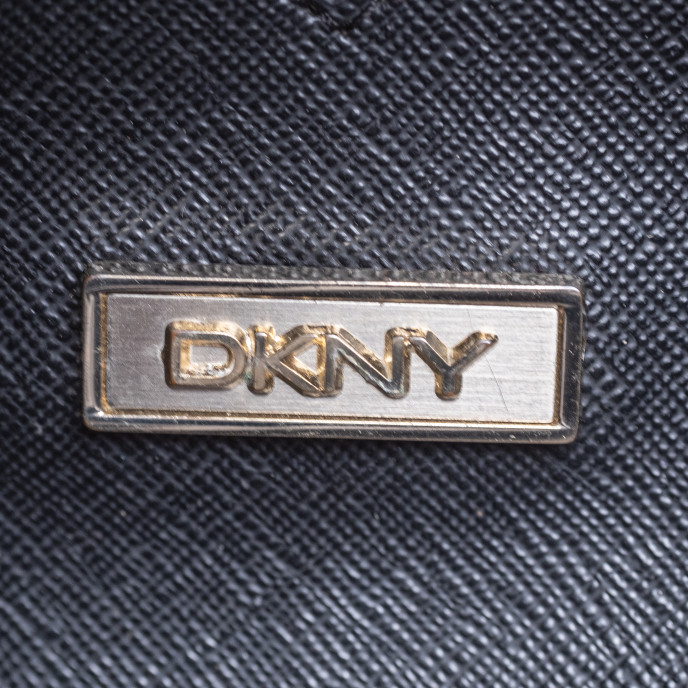 DKNY Signature Canvas and Leather Bag
