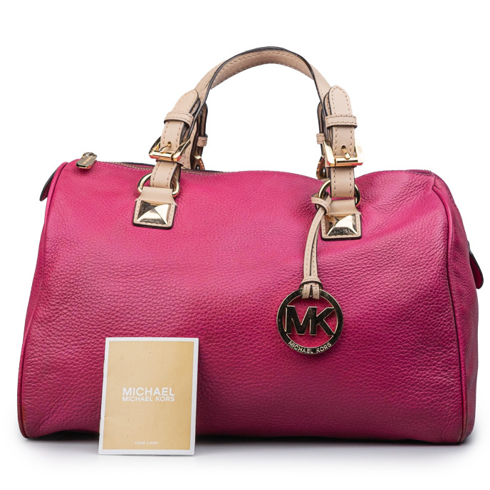 Michael Kors Pink Boston Bag