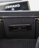 Chanel Black Quilted Leather Small Vanity with Chain