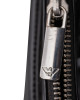 Armani Jeans Black Patent Crossbody Bag