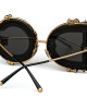 Dolce & Gabanna Gold/Black Baroque Sunglasses