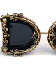 Dolce & Gabanna Gold/Black Baroque Sunglasses