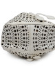 Alaia Rose Marie Laser Cut Leather Bucket Bag