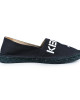 Kenzo Black Canvas Men's Espadrilles EU 44