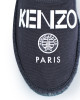 Kenzo Black Canvas Men's Espadrilles EU 44