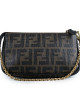 Fendi Brown Zucca Canvas Pochette