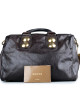 Gucci Black Leather Babouska Boston Bag