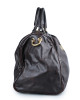 Gucci Black Leather Babouska Boston Bag