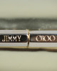 Jimmy Choo Metallic Gold Leather Mini Twill Tube Clutch