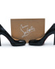 Christian Louboutin Black Patent Leather Fifi Pumps  