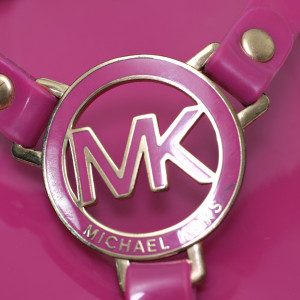 Michael Kors Pink Jelly Thong Flat Sandals