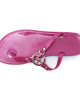 Michael Kors Pink Jelly Thong Flat Sandals