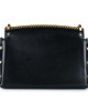 Jimmy Choo Black Leather Lockett Shoulder Bag