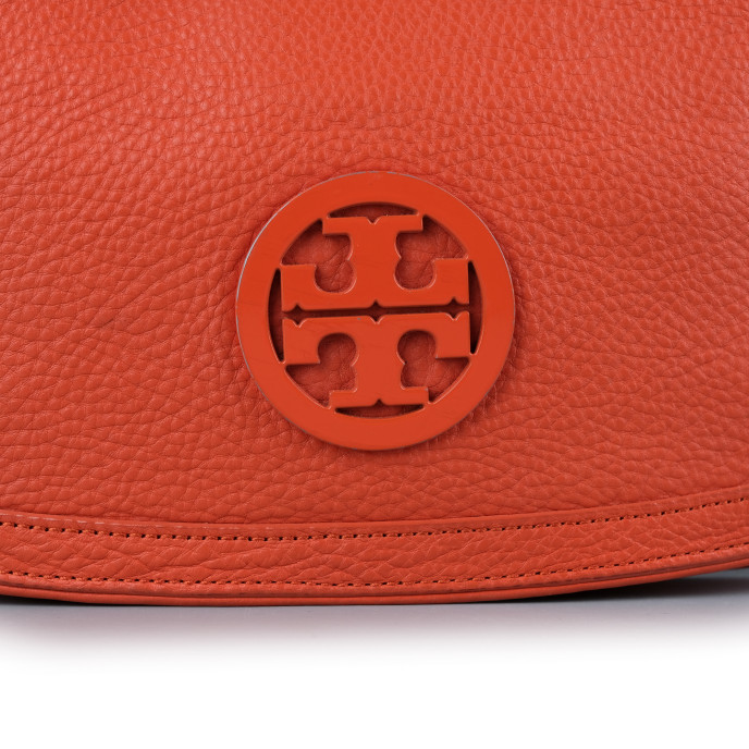 Tory Burch Orange Leather Sling Bag