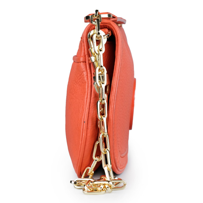 Tory Burch Orange Leather Sling Bag