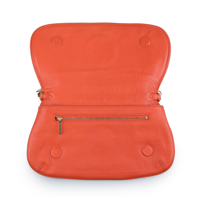 Tory Burch Orange Leather Sling Bag