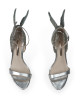 Sophia Webster Silver Evangeline Angel Wing High-Heel Sandals