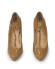 Christian Louboutin Beige Patent Leather Tpoppins Pumps 