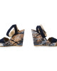 Stuart Weitzman Blue Suede Wedges Size 36