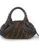 Fendi Brown Zucca Canvas/Leather Shoulder Bag