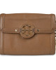 Tory Burch Tan Leather Amanda Chain Strap Crossbody Bag