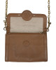 Tory Burch Tan Leather Amanda Chain Strap Crossbody Bag