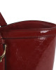 Gucci Red Microguccisima Patent Leather Medium Nice Tote Bag