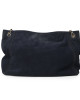 Tory Burch Black Suede Tote Bag