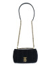 Burberry Black Lola Velvet Crossbody Bag