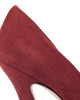 Miu MIu Maroon Suede Peep Toe Pumps