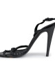 Bottega Veneta Black Leather Sandals Size 39.5