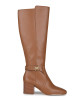 Michael Kors Brown Faux Leather Carmen Boots Size 5M